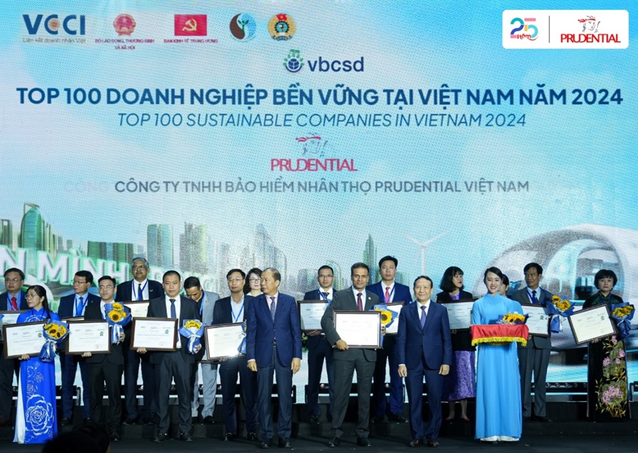 Prudential Việt nam giữ vững vị thế doanh nghiệp bền vững và kinh doanh có trách nhiệm